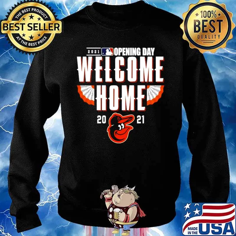 Baltimore Orioles 2021 Opening Day Welcome Home Sweater