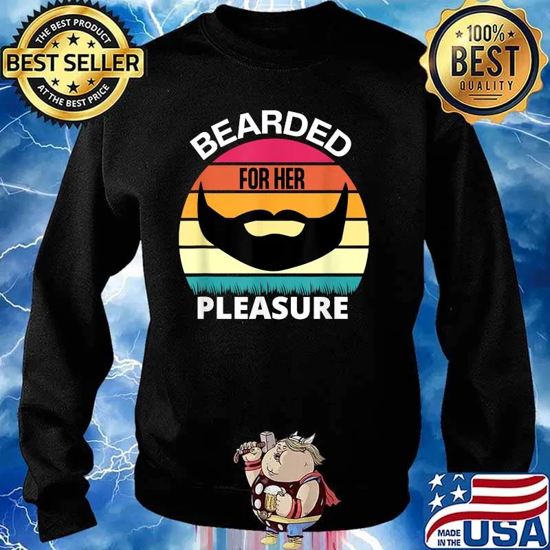 Bearded For Her Pleasure Vintage Shirt Sweater