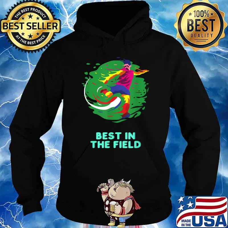 Best in the Field Football Watercolor Shirt Hoodie