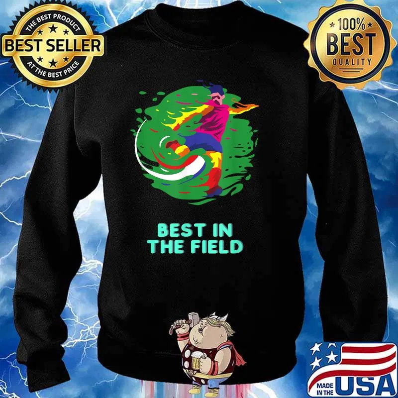 Best in the Field Football Watercolor Shirt Sweater
