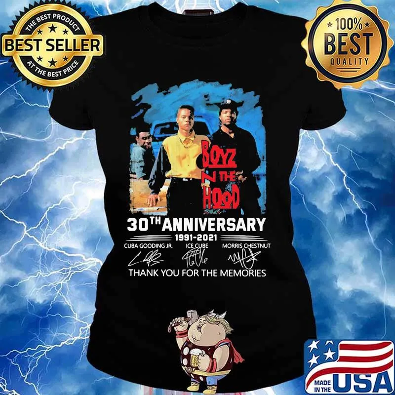 Boyz The Hood 30th Anniversary 1991 2021 Signature Shirt Ladies tee