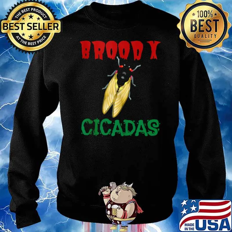 Brood X Cicadas Cicada Sweater