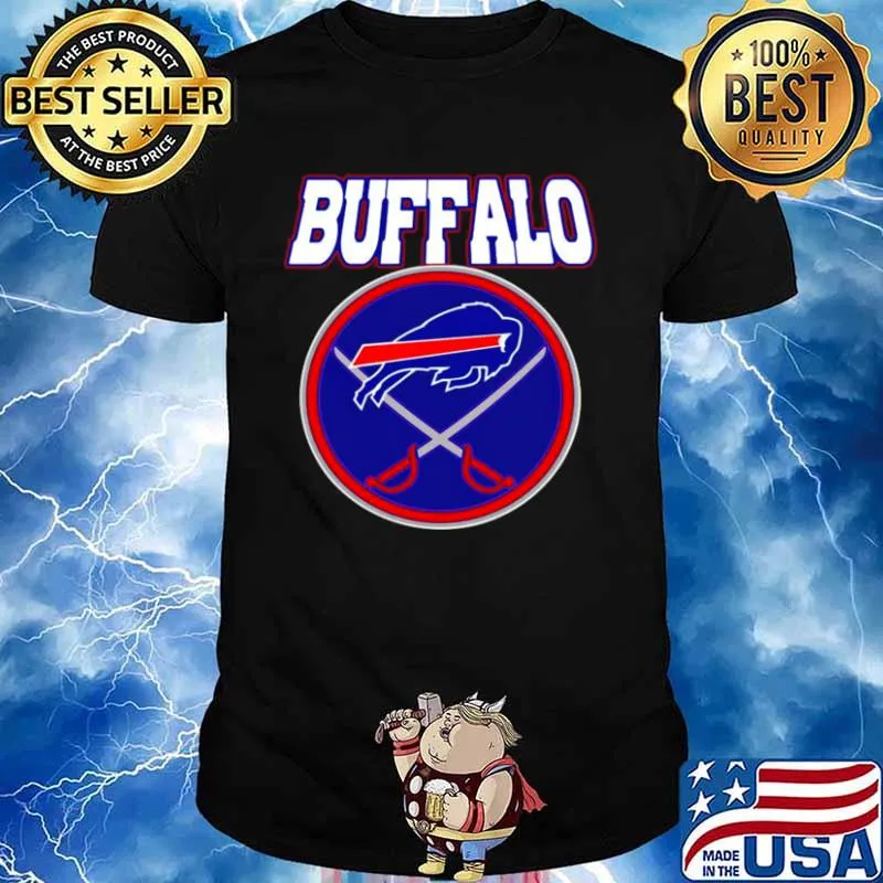Buffalo Bills Buffalo Sabres X Bills Mash up shirt