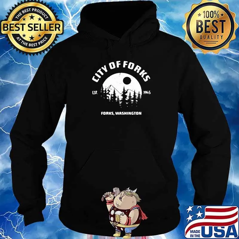 City of forks forks Washington est 1945 s Hoodie