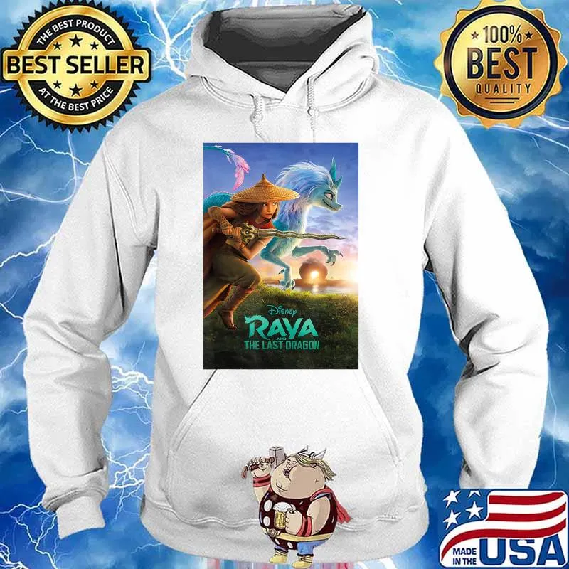 Disney Raya And The Last Dragon Movie Poster Shirt Hoodie