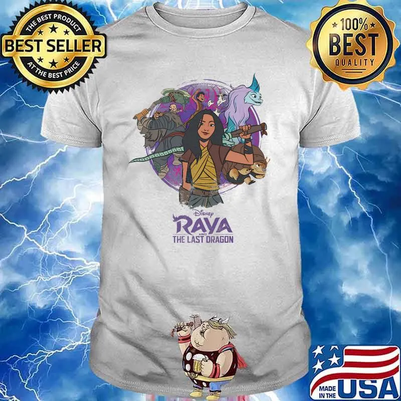 Disney Raya And The Last Dragon Raya And Crew Shirt
