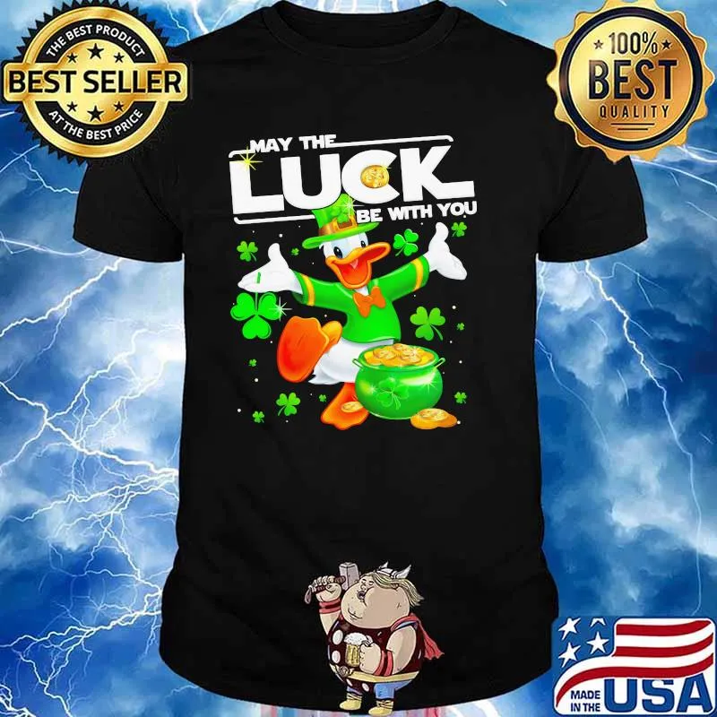 Donald May The Luck Be With You Patrick Day Shirt
