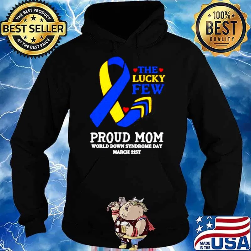 Down Syndrome Day March 21St Ribbon Shirt Hoodie