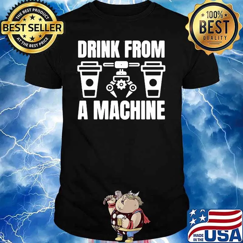 Drink From A Machine Crossword shirt