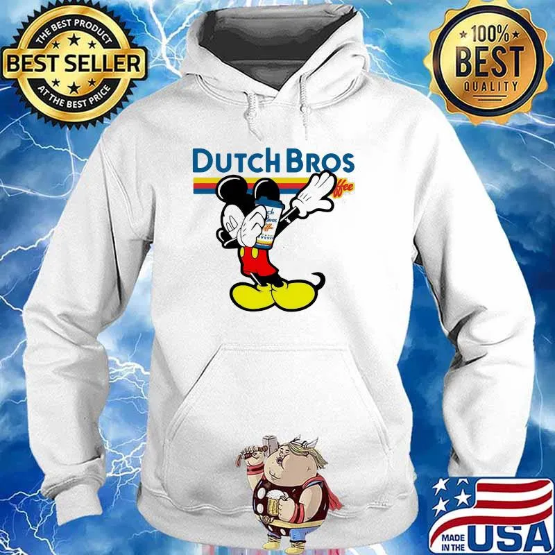 Dutch Bros Coffee Mickey Mouse Disney Shirt Hoodie