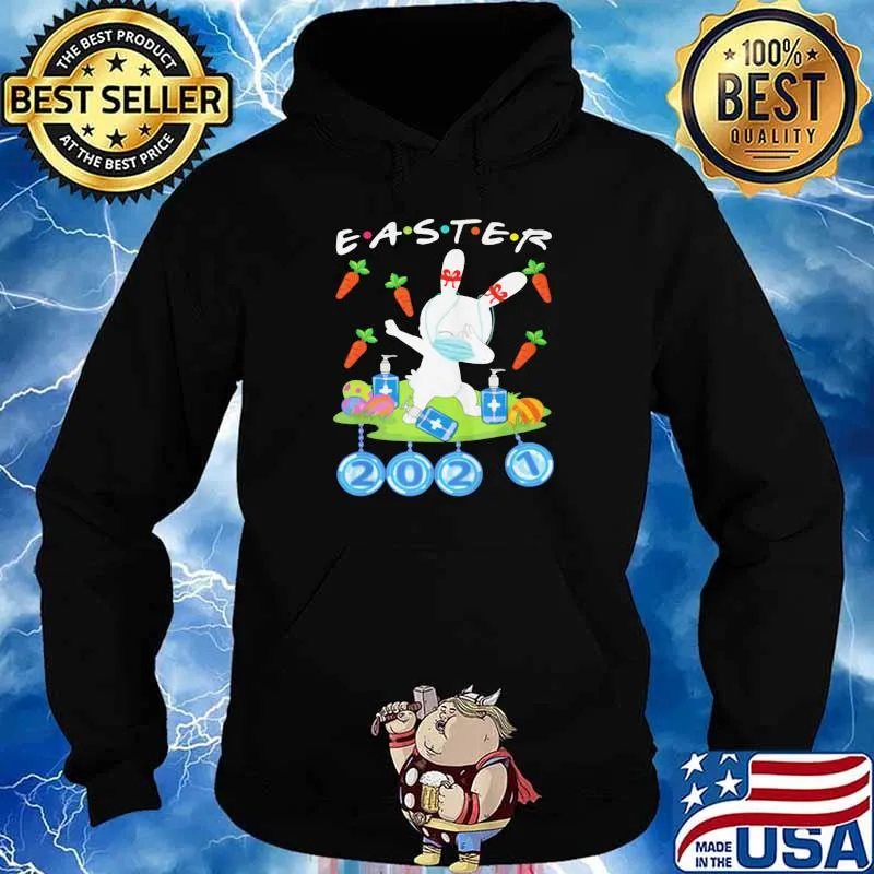 Easter 2021 Fake Mask Quarantine s Hoodie
