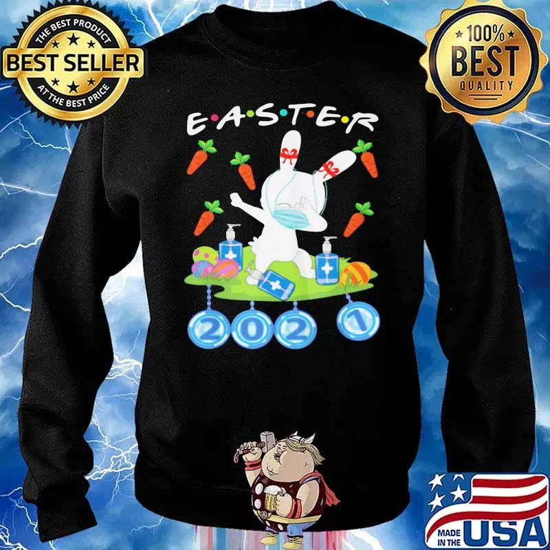 Easter 2021 Fake Mask Quarantine s Sweater