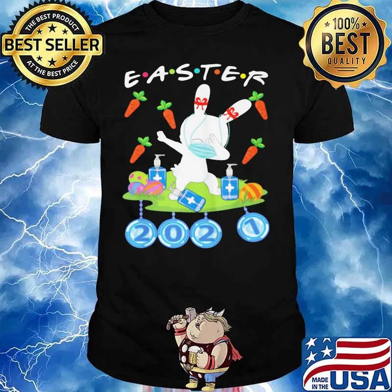 Easter 2021 Fake Mask Quarantine shirt