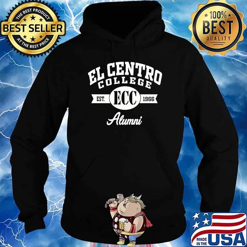 El Centro College Est 1966 Ecc Alumni Shirt Hoodie