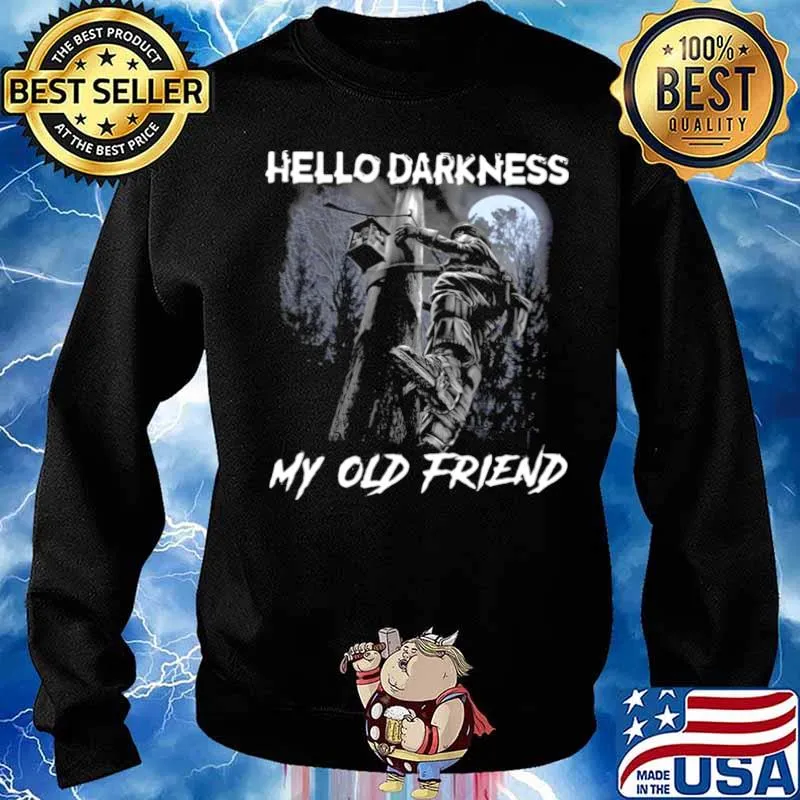 Electrician Hello Darkness My Old Friend Sweater