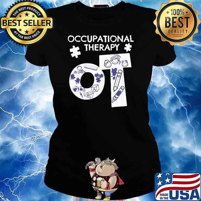 Enthusiastic Occupational Therapy 5 Shirt Ladies tee