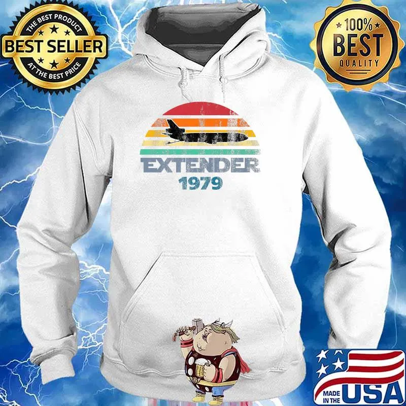 Extender 1979 Plane Vintage Sunset Shirt Hoodie