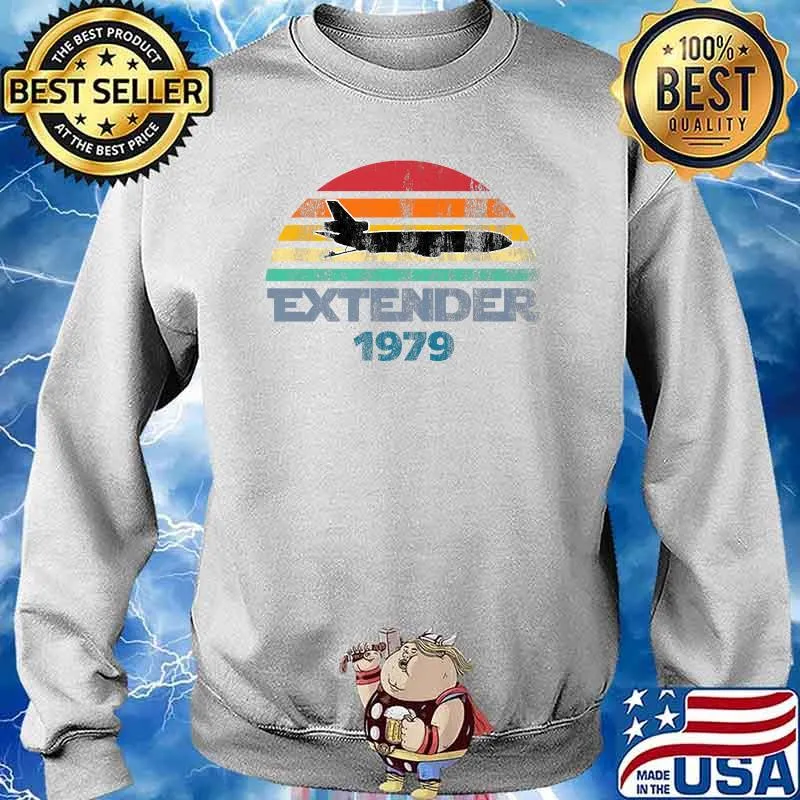 Extender 1979 Plane Vintage Sunset Shirt Sweater