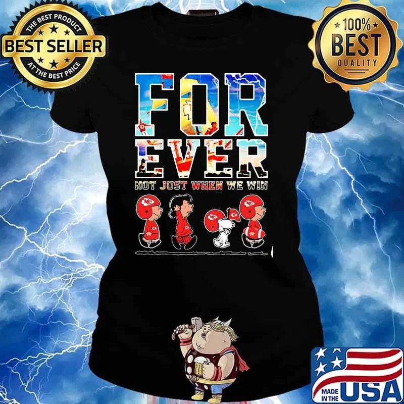 Forever Not Just When We Win Snoopy Vs Friends Tampa Bay Buccaneers Shirt Ladies tee