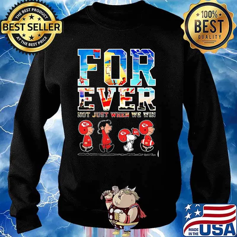 Forever Not Just When We Win Snoopy Vs Friends Tampa Bay Buccaneers Shirt Sweater