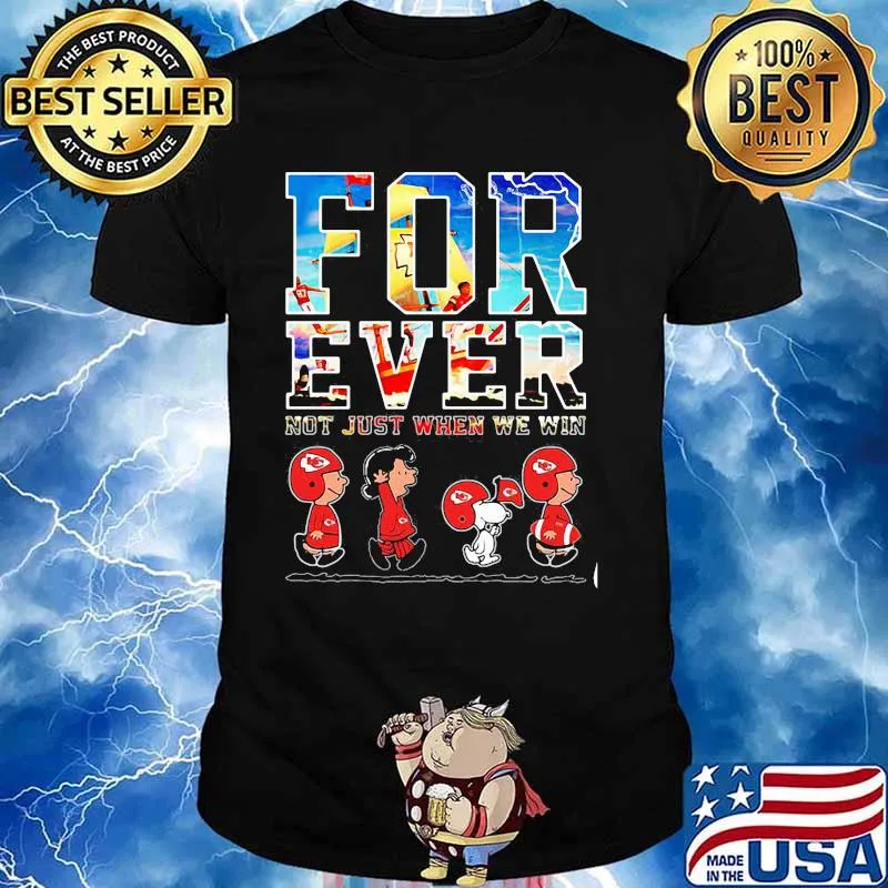 Forever Not Just When We Win Snoopy Vs Friends Tampa Bay Buccaneers Shirt