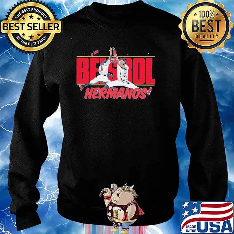 Formal Atlanta Beisbol Hermanos Baseball #1 Shirt Sweater