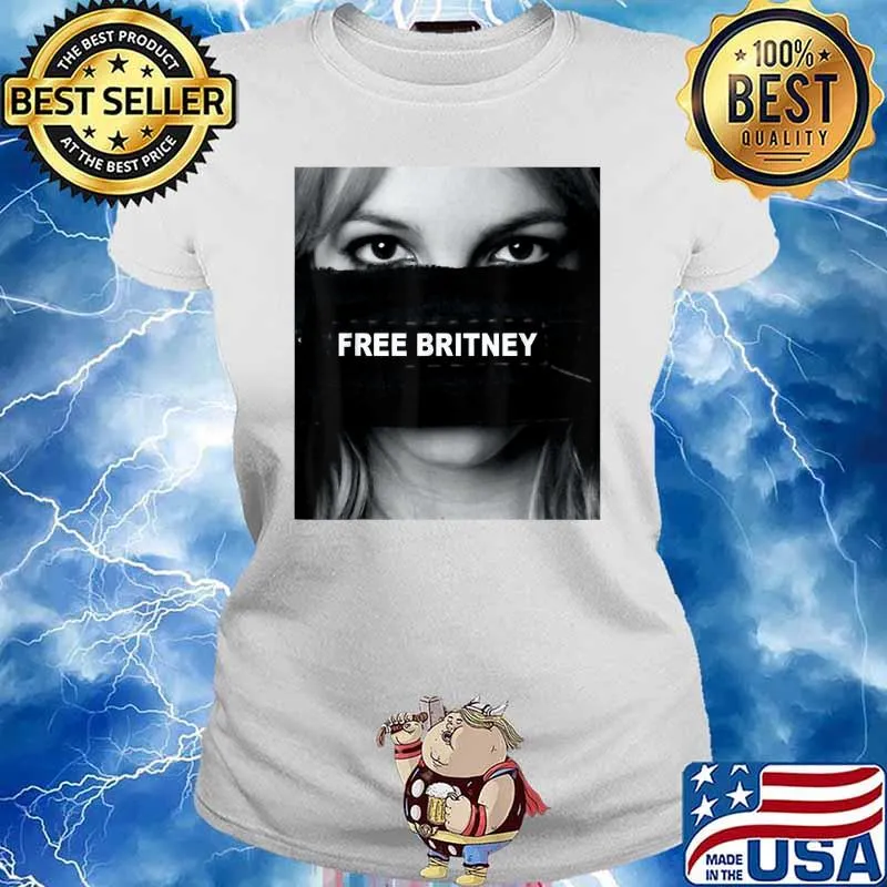Free Britney Movement Hashtag Shirt Ladies tee