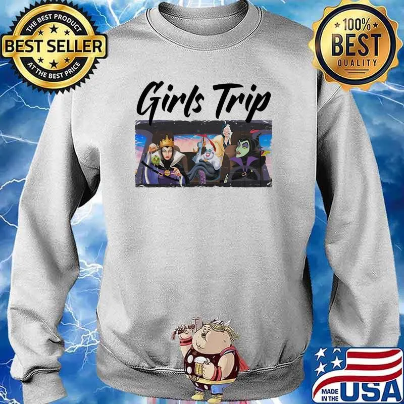 Girls Trip Disney Villains Driving Car Shirt Sweater