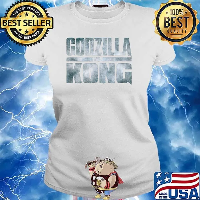 Godzilla Vs Kong Logo Shirt Ladies tee