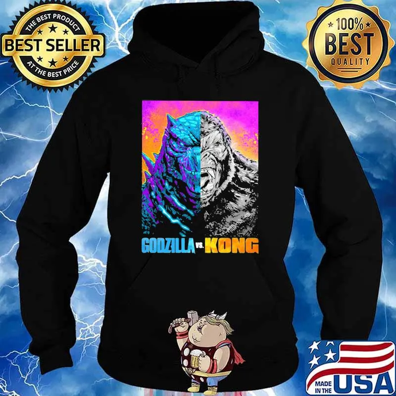 Godzilla Vs Kong Team Big Fan Shirt Hoodie