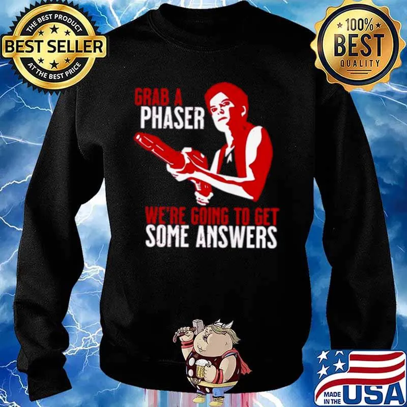 Grab a phaser we’re going get some answers Sweater