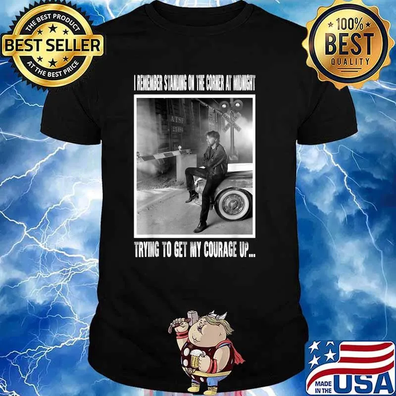 Graphic Bob Idol Seger Quote Music - Design Arts Distressed T-Shirt