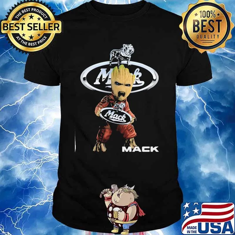 Groot With Logo Mack Shirt