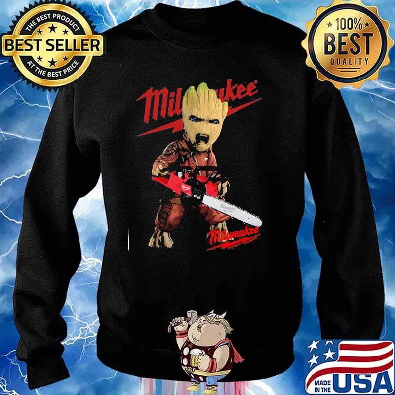 Groot With Logo Milwaukee Shirt Sweater