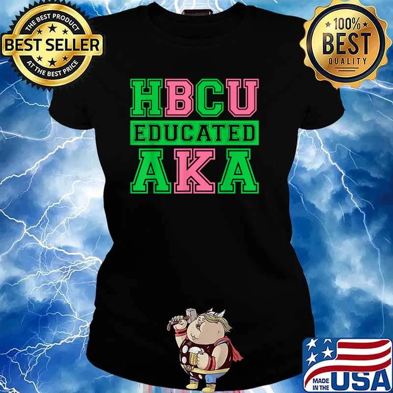HBCU Grad AKA Sorority Paraphernalia Shirt Ladies tee