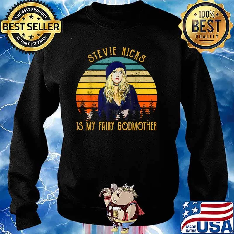 Is My Fairy Godmother Stevie Nicks Legends Music Vintage Shirt Sweater