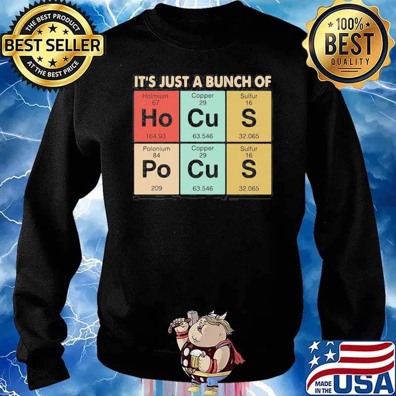 Its Just A Bunch Of Holmium Copper Sulfur Polonium Copper Sulfur s Sweater