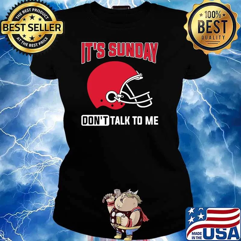 It’s Sunday don’t talk to me football Ladies tee