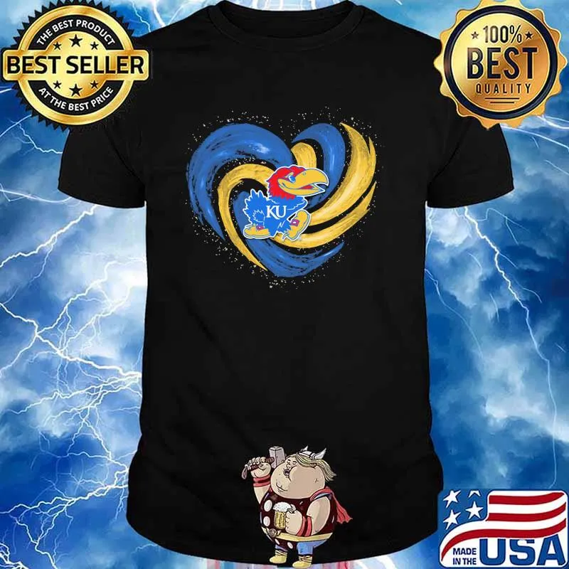 Kansas Jayhawks KU Baseketball Shirt