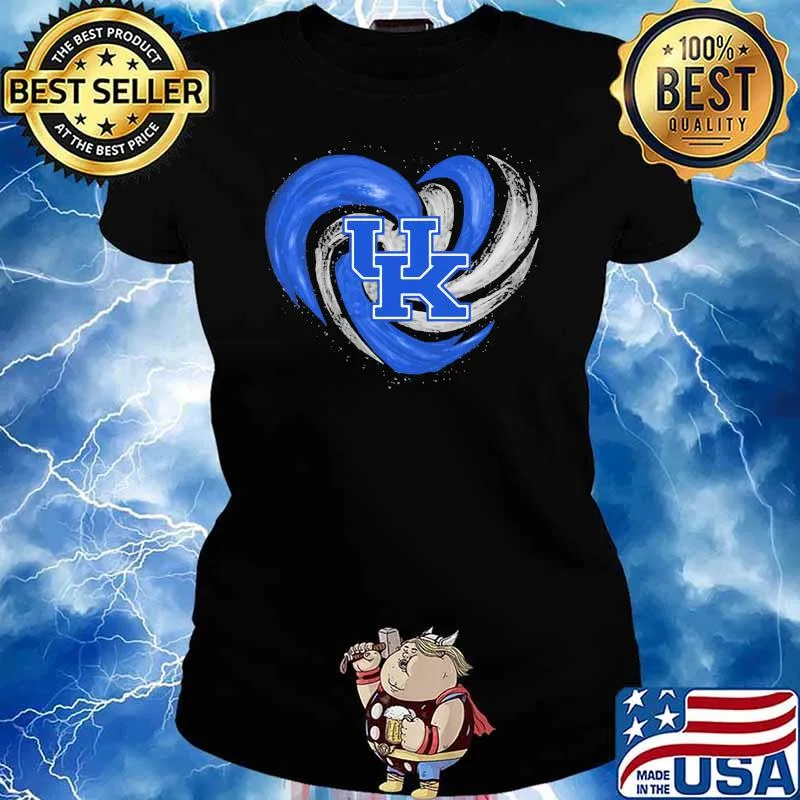 Kentucky Wildcats Mens Basketball Shirt Ladies tee