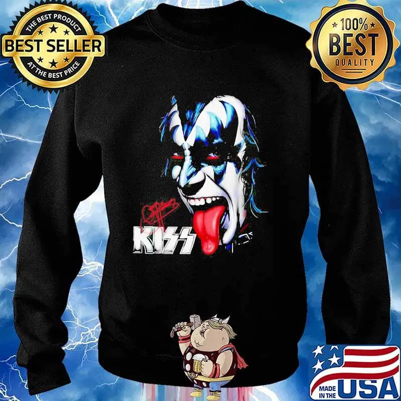 Kiss Band Lover Signature Shirt Sweater