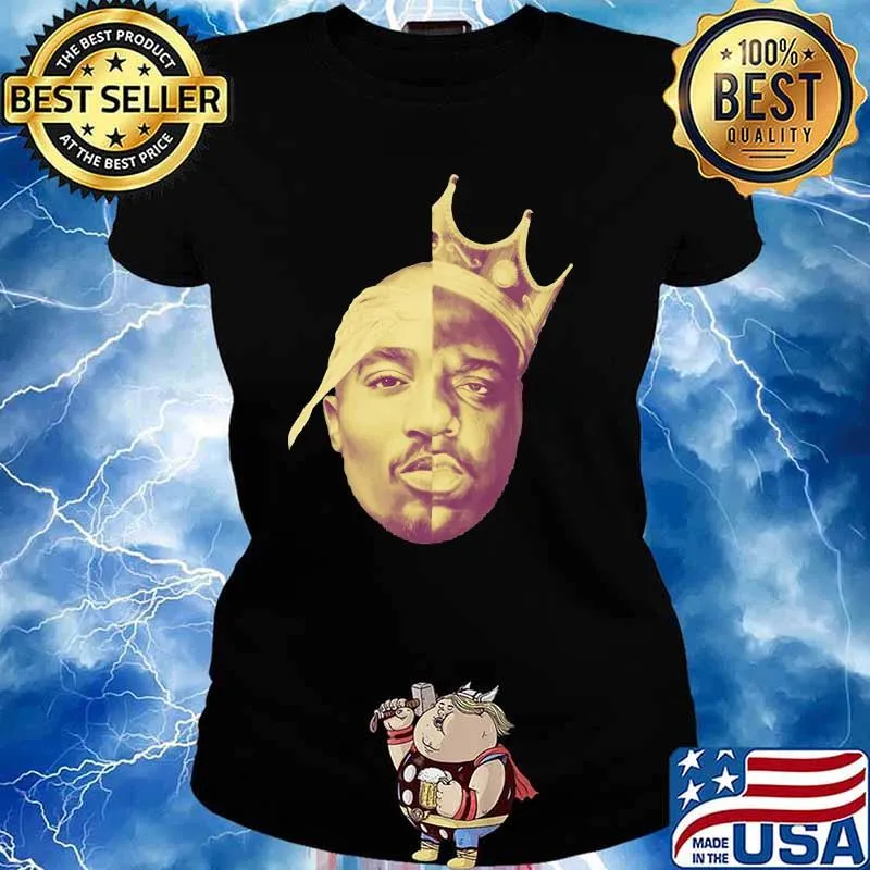 Listen To Tupac Ft. Biggie And Ja Rule Thug Love Shirt Ladies tee