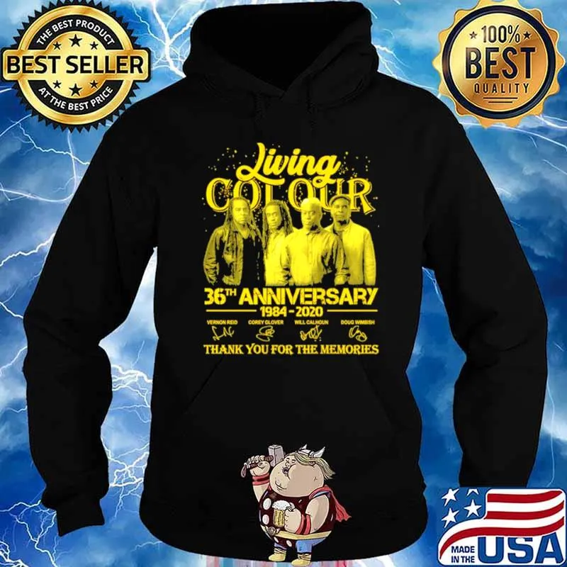 Living Cot Our 36th Anniversary 1984 2020 Signatures Thank You For The Memories Shirt Hoodie