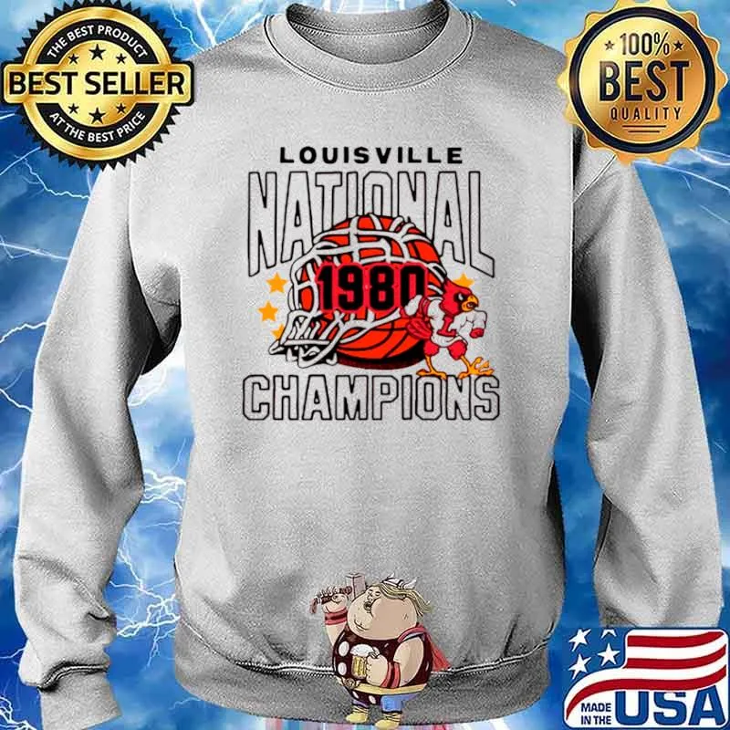 Louisville National 1980 Champions Basketball Sweater