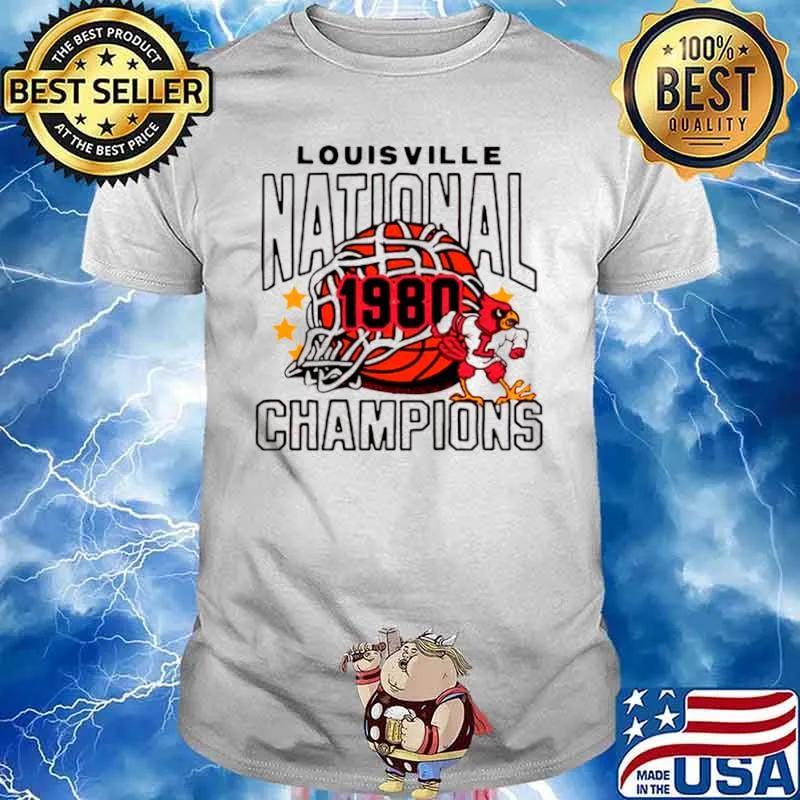 Louisville National 1980 Champions Basketball shirt