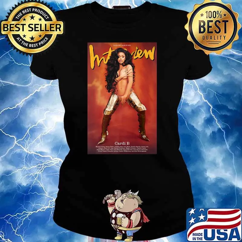 March 2021 Cover Cardi B Premium Shirt Ladies tee