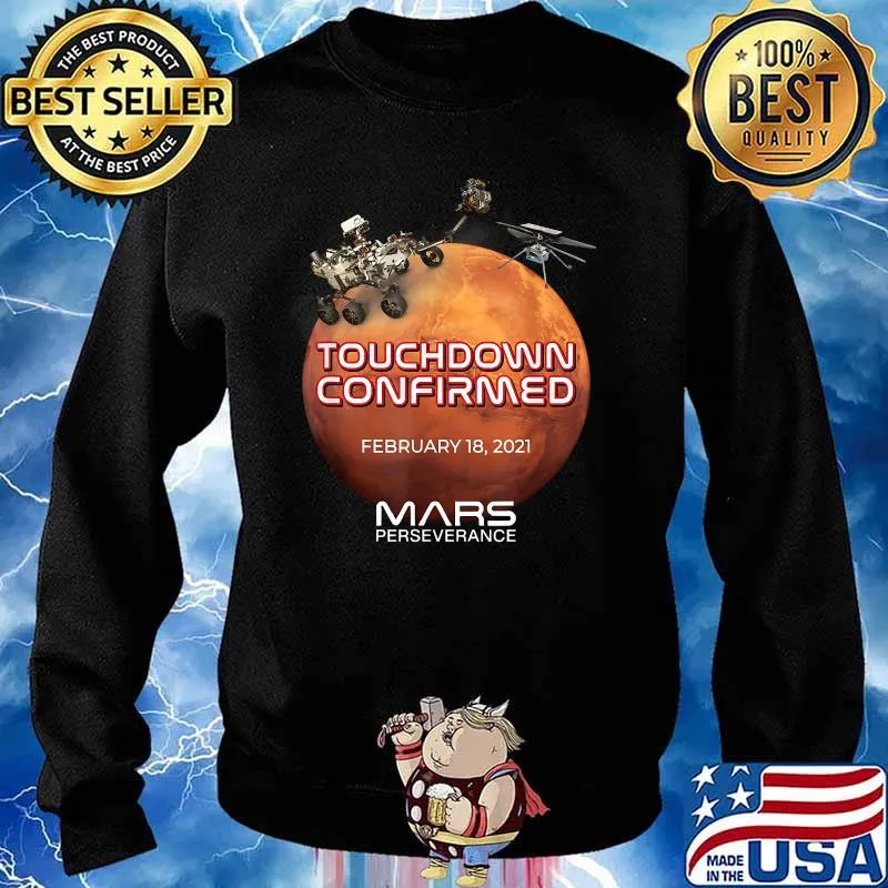 Mars Perseverance Rover Nasa Mars Landing Shirt Sweater