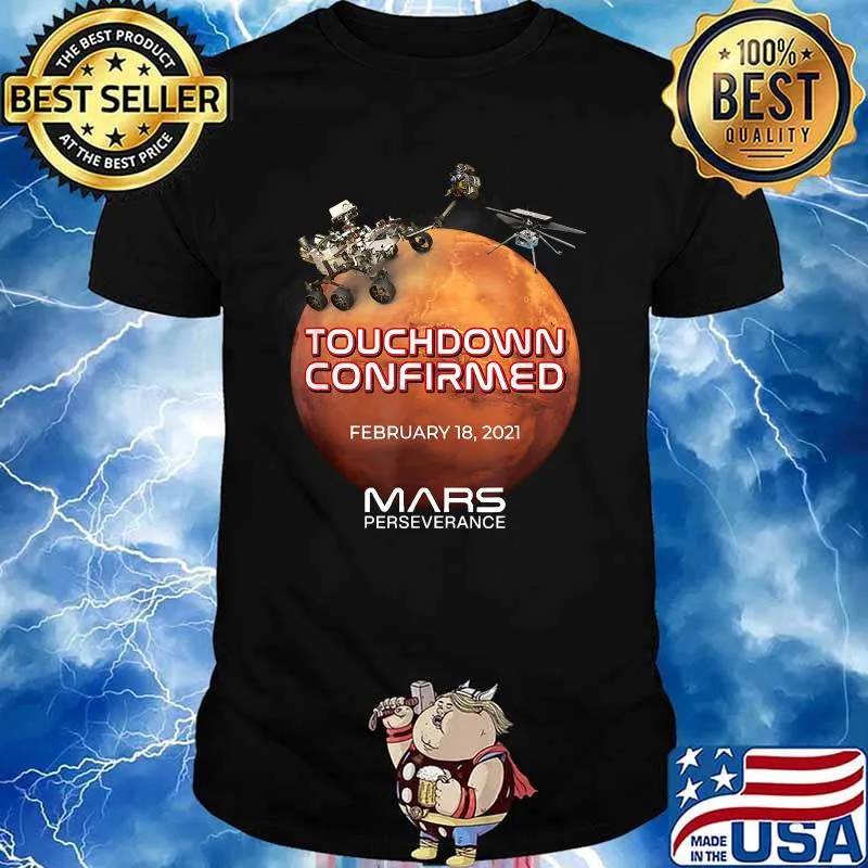 Mars Perseverance Rover Nasa Mars Landing Shirt