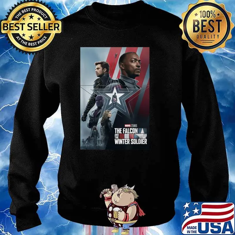 Marvel The Falcon and The Winter Soldier Series Poster Shirt Sweater