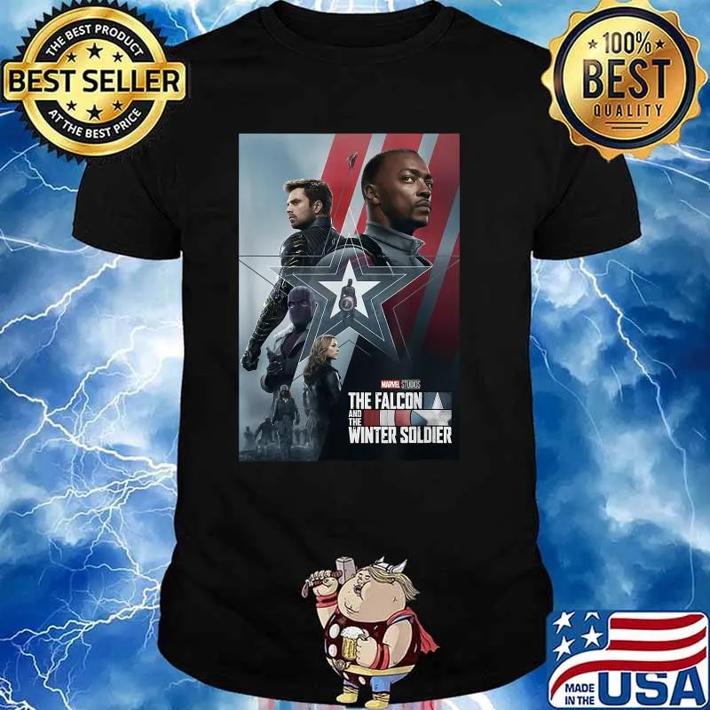 Marvel The Falcon and The Winter Soldier Series Poster Shirt